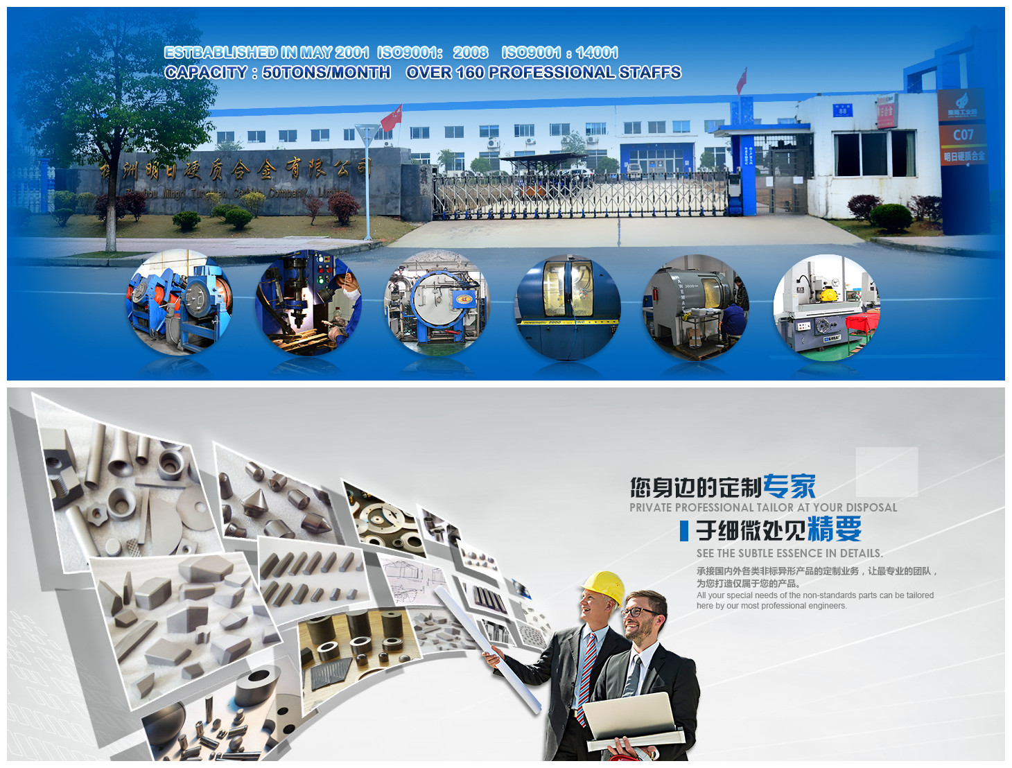 중국 Zhuzhou Mingri Cemented Carbide Co., Ltd. 회사 프로필